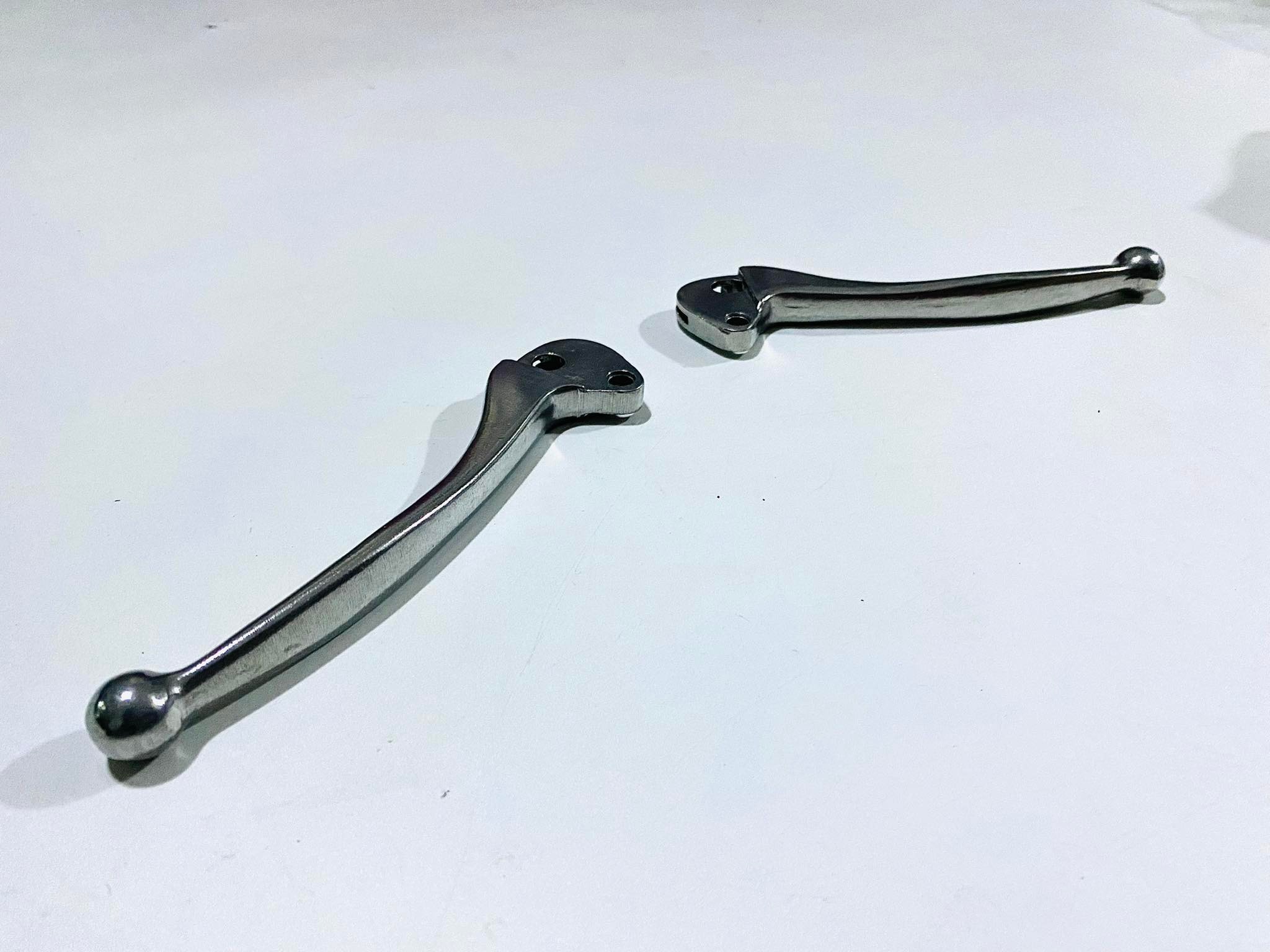 มือเบรค+มือครัชเวสป้า vespa เหล็กชุบ