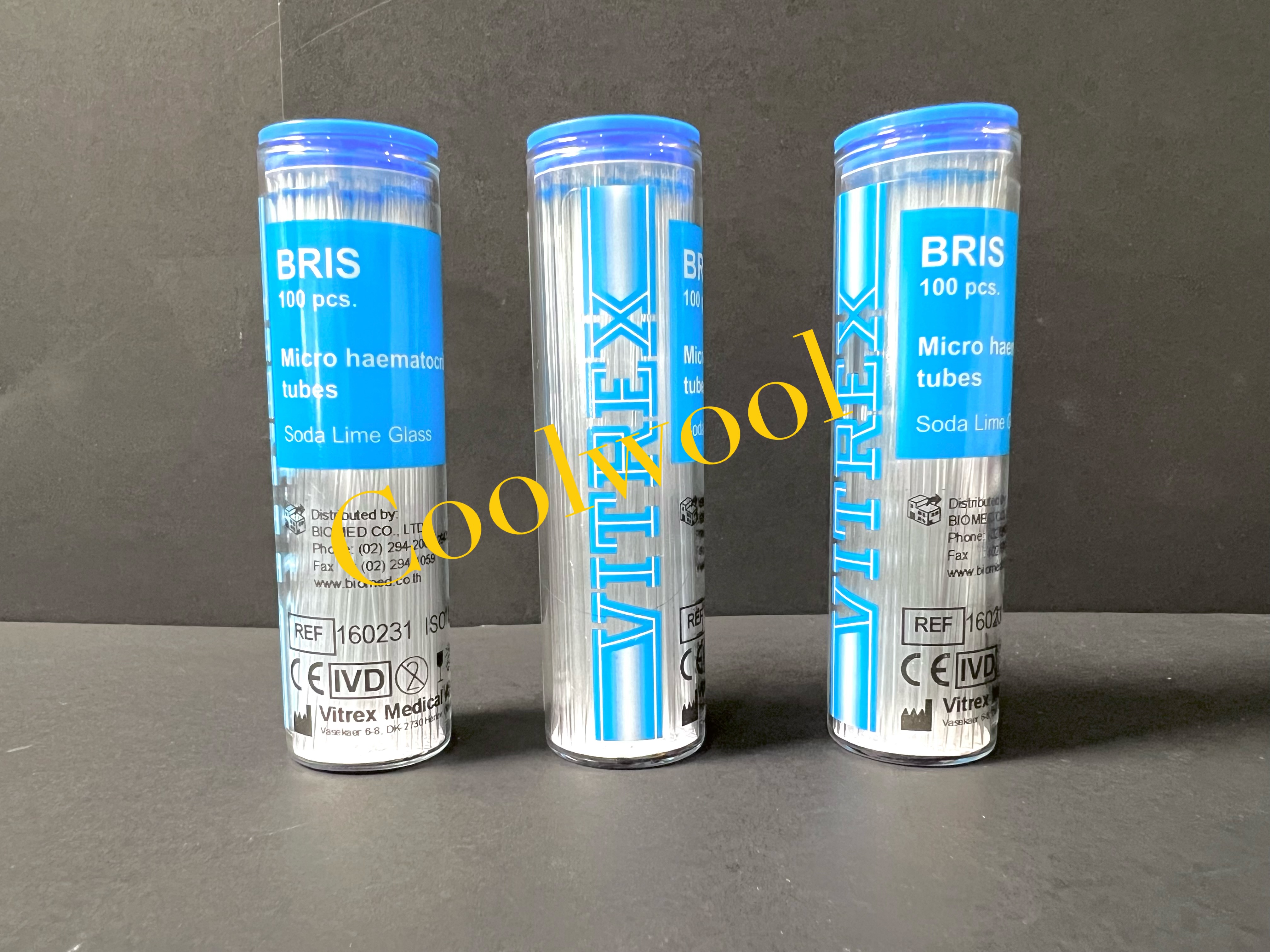 หลอดคาปิลลารี่ Capillary tube(100 ชิ้น/แพ็ค)