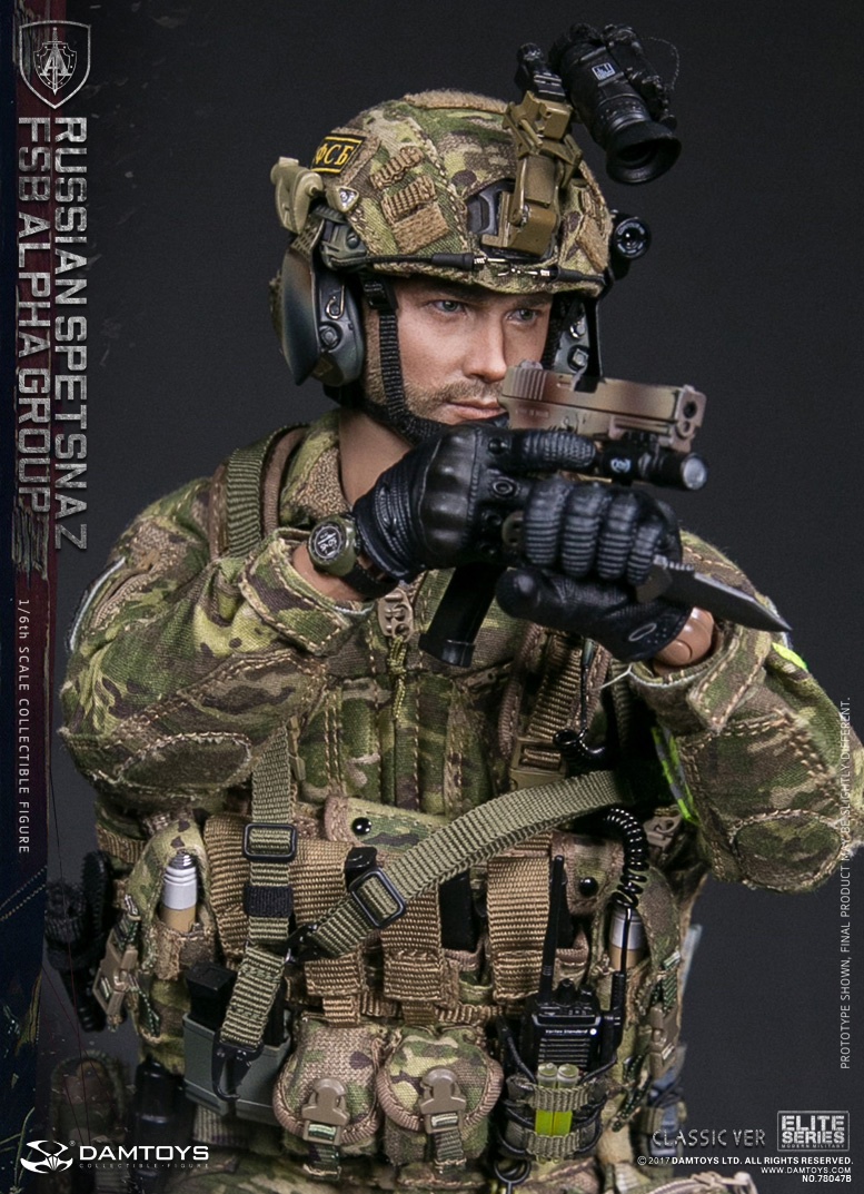 DAMTOYS 78047A RUSSIAN SPETSNAZ - FSB ALPHA GROUP (LUXURY VER)