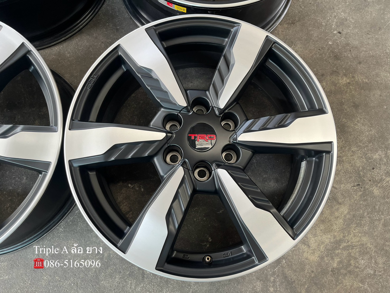 ✨ล้อแม็กแท้💯✨ Toyota Fortuner TRD ขอบ 20 ดำหน้าเงา💖สวยกริ๊บ💖