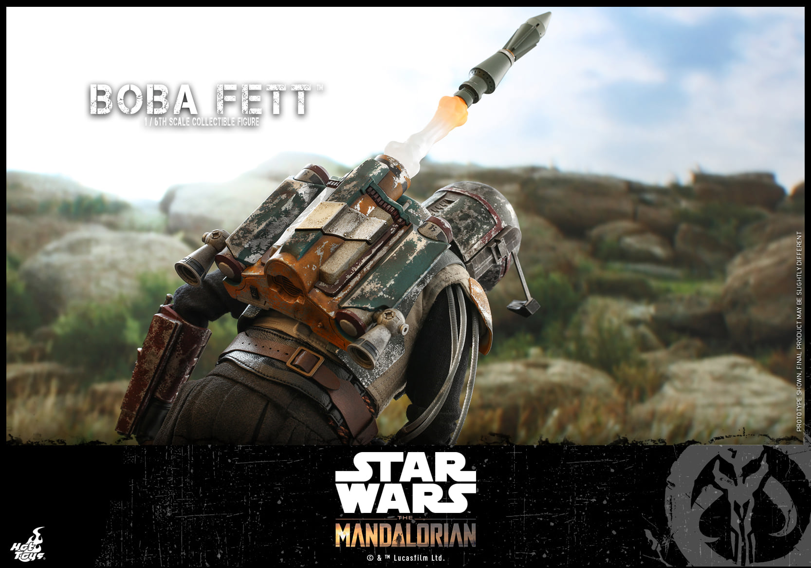 Hot Toys TMS033 1/6 Star Wars: The Mandalorian™ - Boba Fett