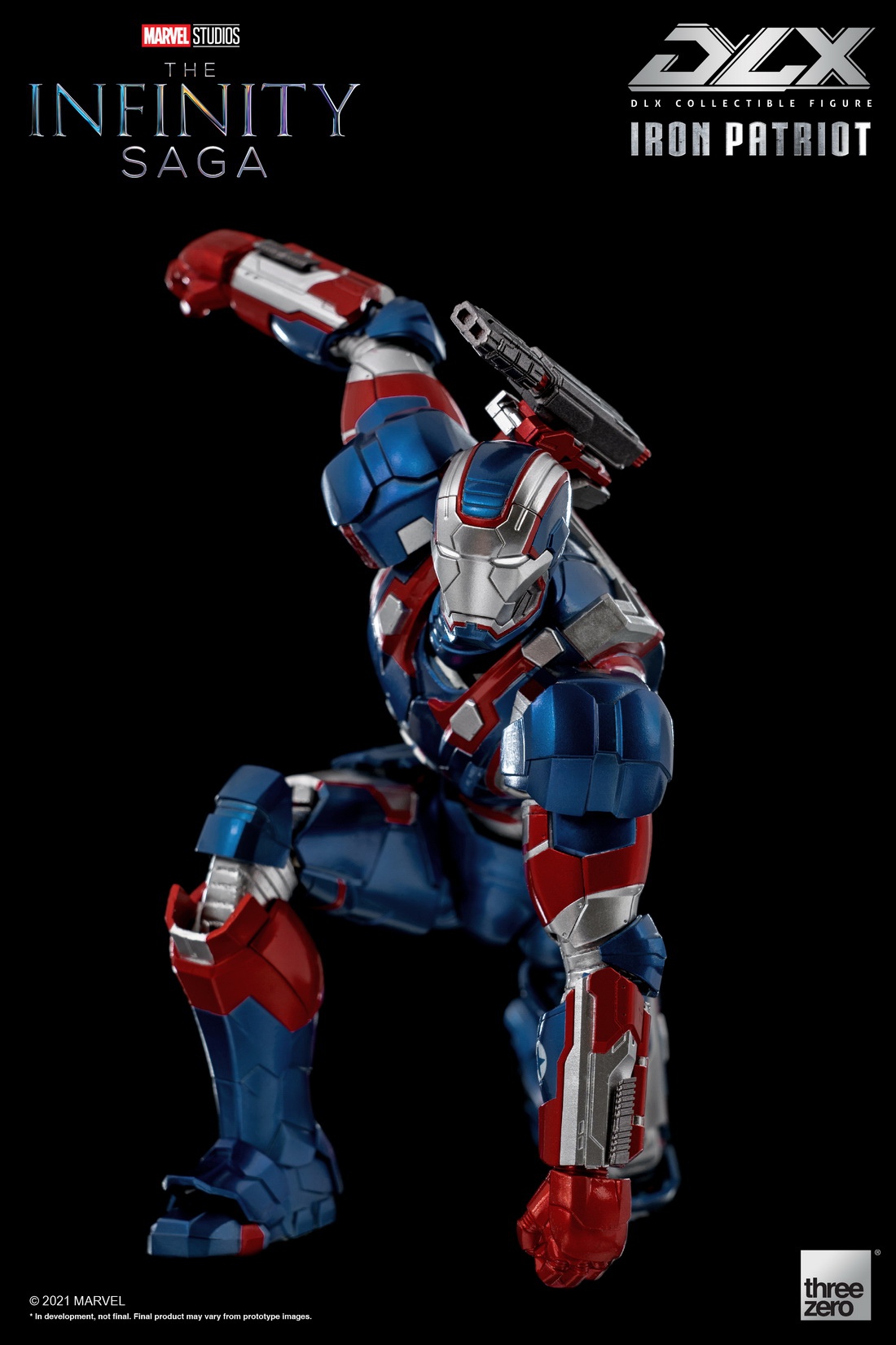 threezero 3Z02570C0 DLX The Infinity Saga - Iron Patriot