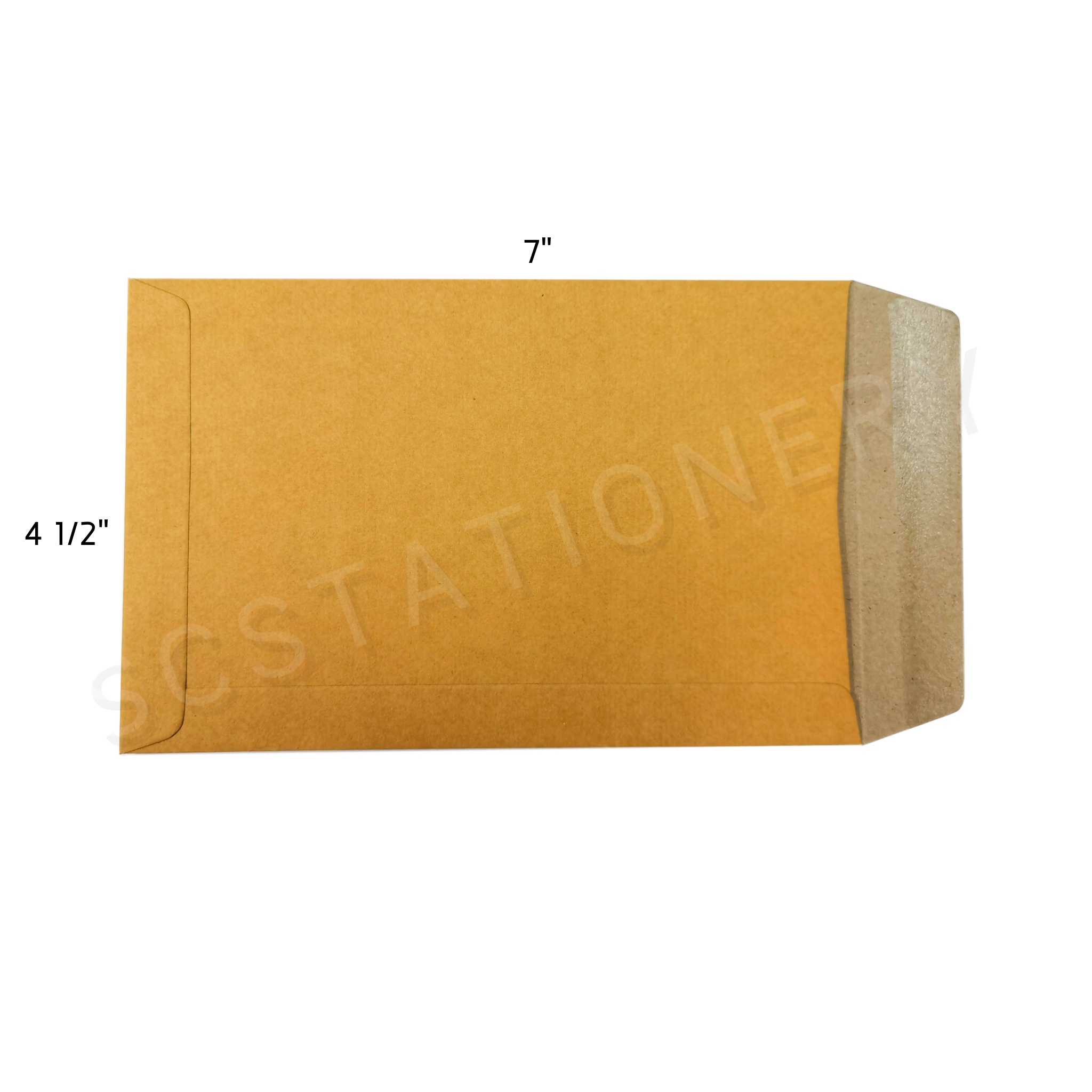 ซองน้ำตาล 4 1/2"*7" KA 125แกรม แพ็ค 50ซอง