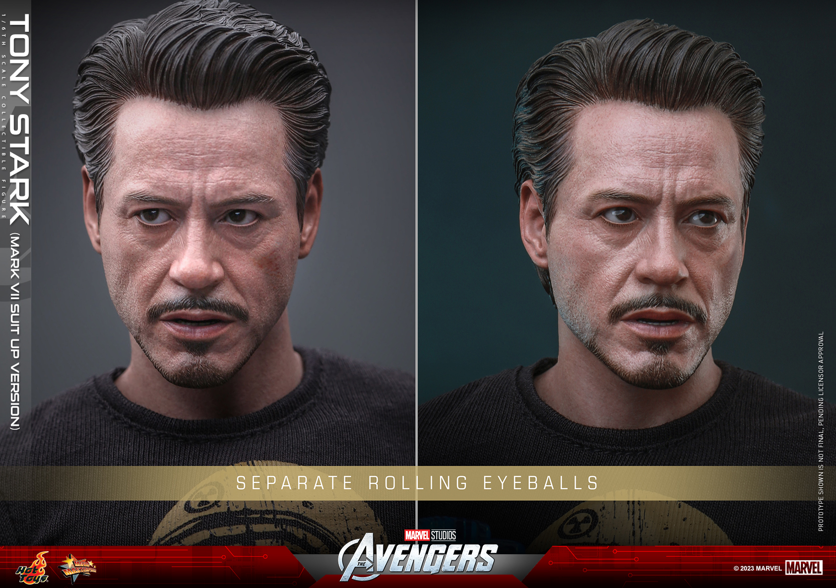 Hot Toys MMS718 1/6 The Avengers - Tony Stark (Mark VII Suit up Version)