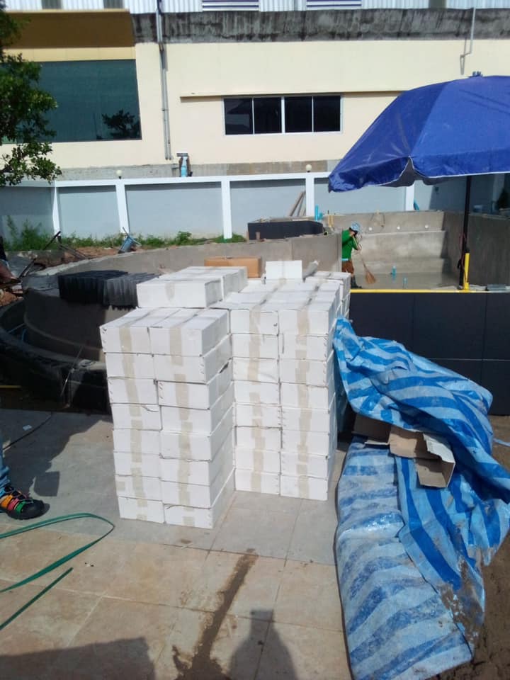 หิน Silver Grey หน้าเรียบ