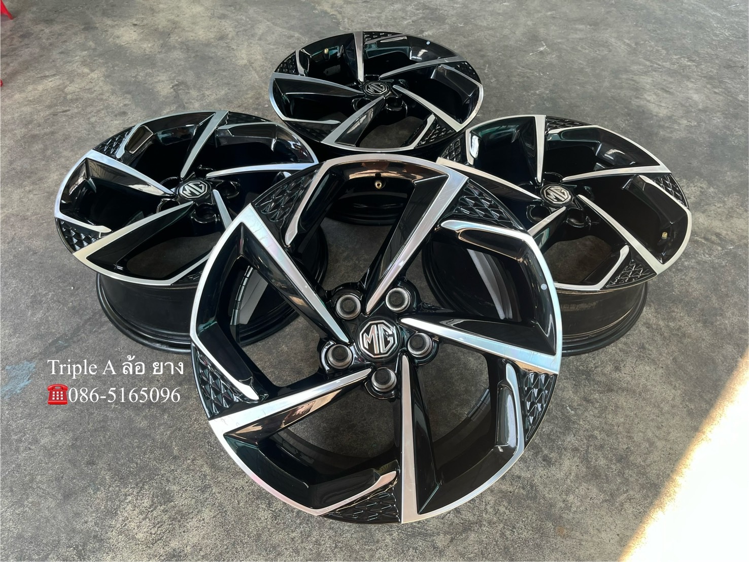 ✨ล้อแม็ก 5รู112✨MG5 ตัวท็อป ขอบ 17