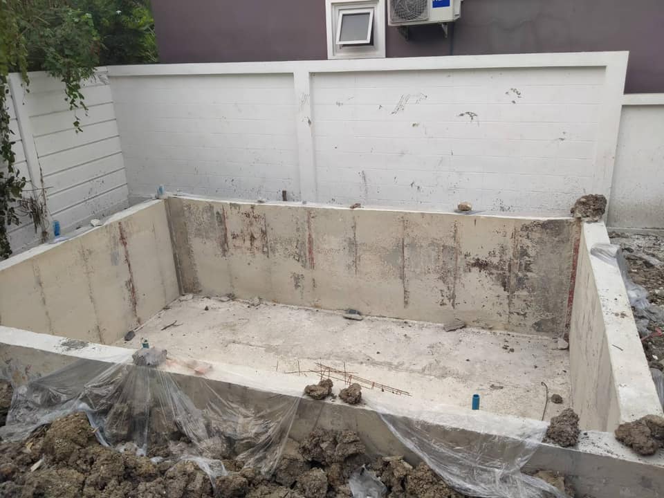 Crystal Black หินธรรมชาติปูสระว่ายน้ำ