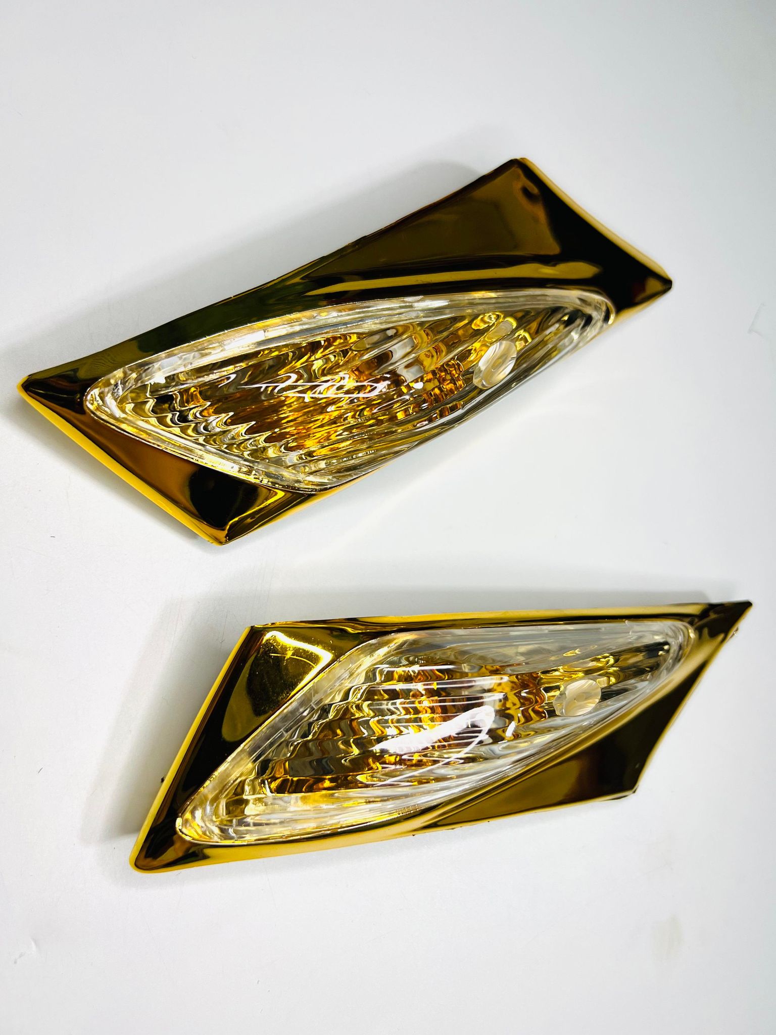 ไฟเลี้ยวหน้าคลิก click อโนไดซ์ สีทอง บ16-บ17