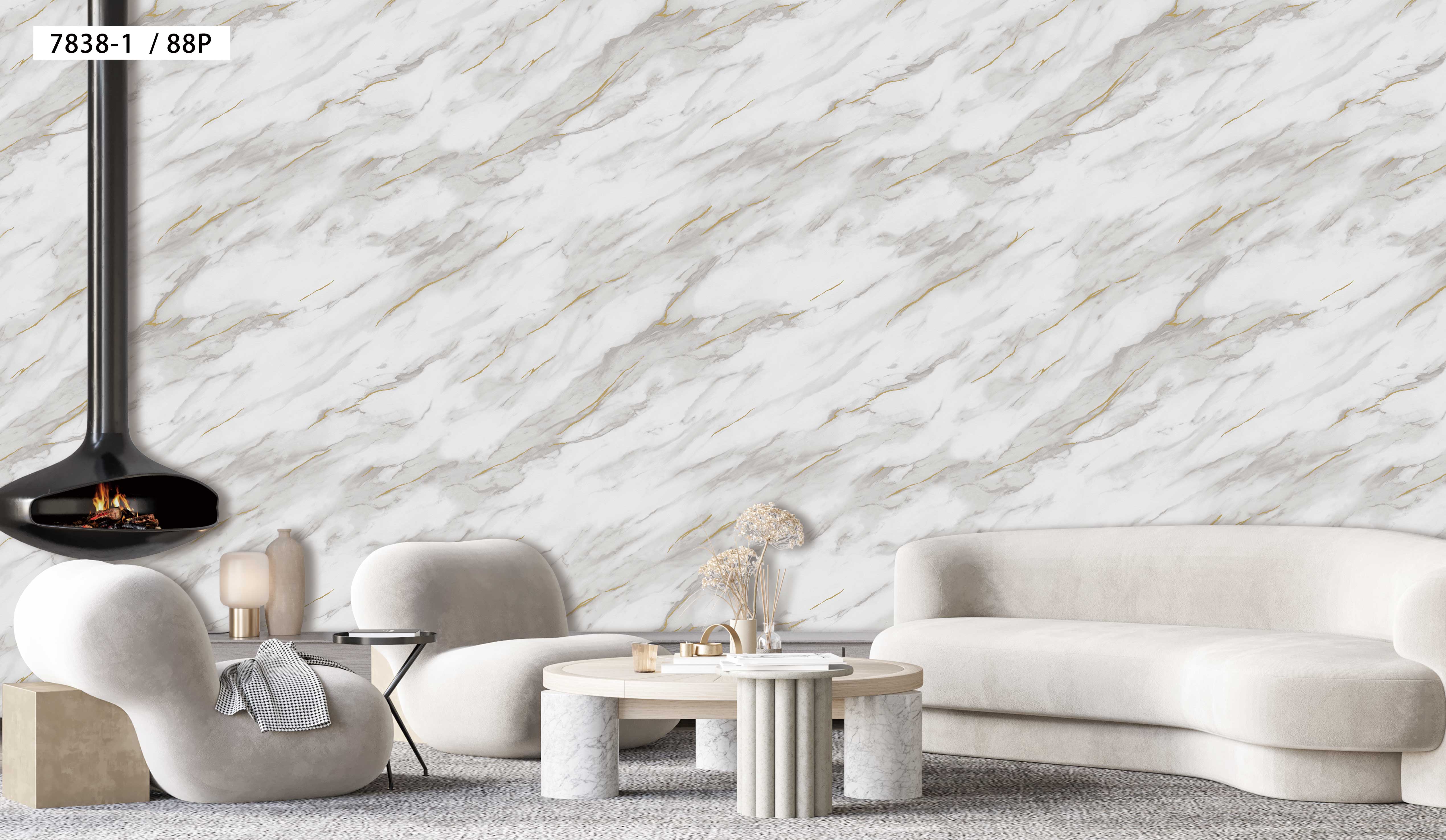 Galaxy - BW Collection ลายหินอ่อน / คอนกรีต