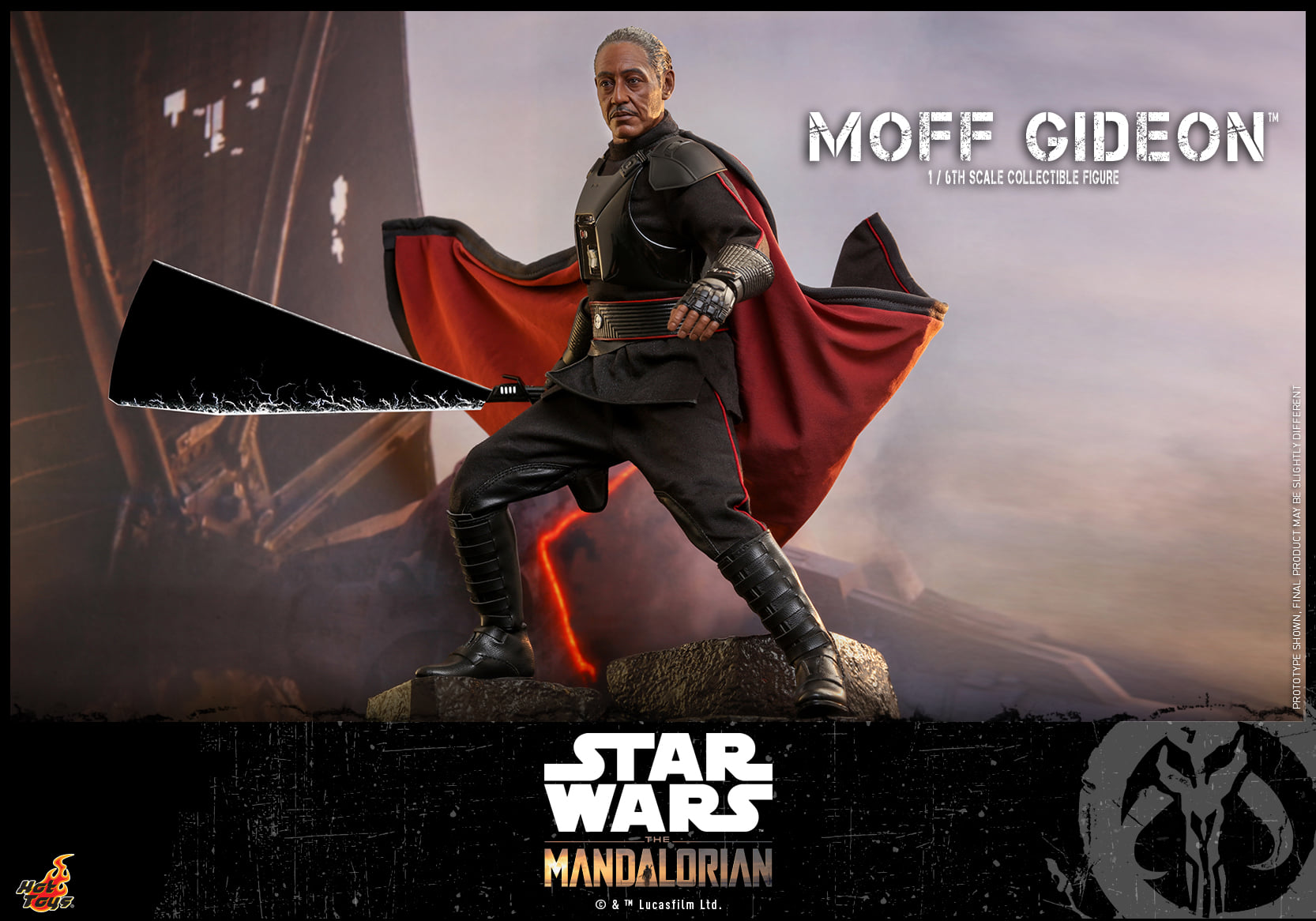 Hot Toys TMS029 1/6 Star Wars: The Mandalorian - Moff Gideon™