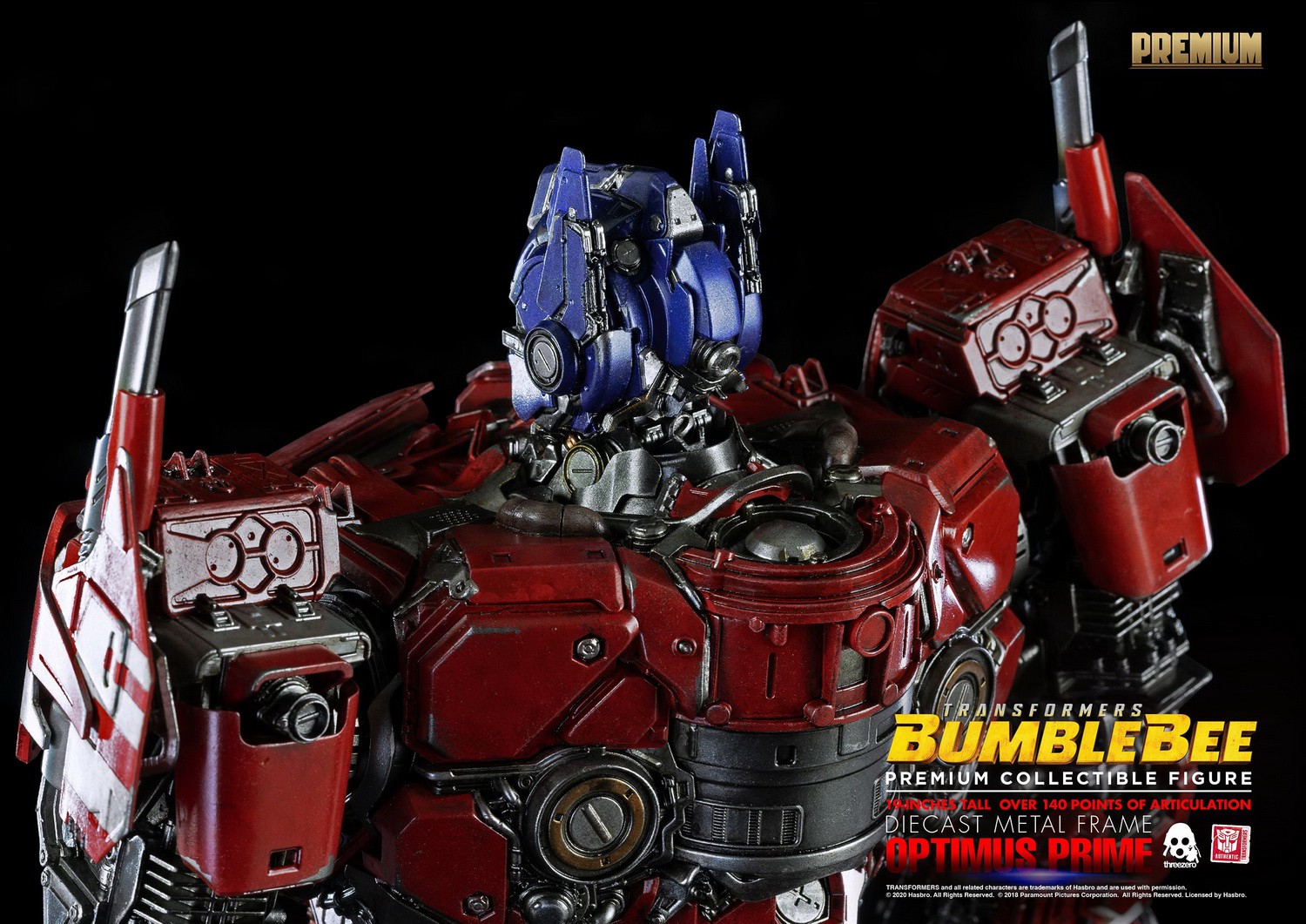 threezero 3Z0162 Transformers: BumbleBee - PREMIUM Optimus Prime
