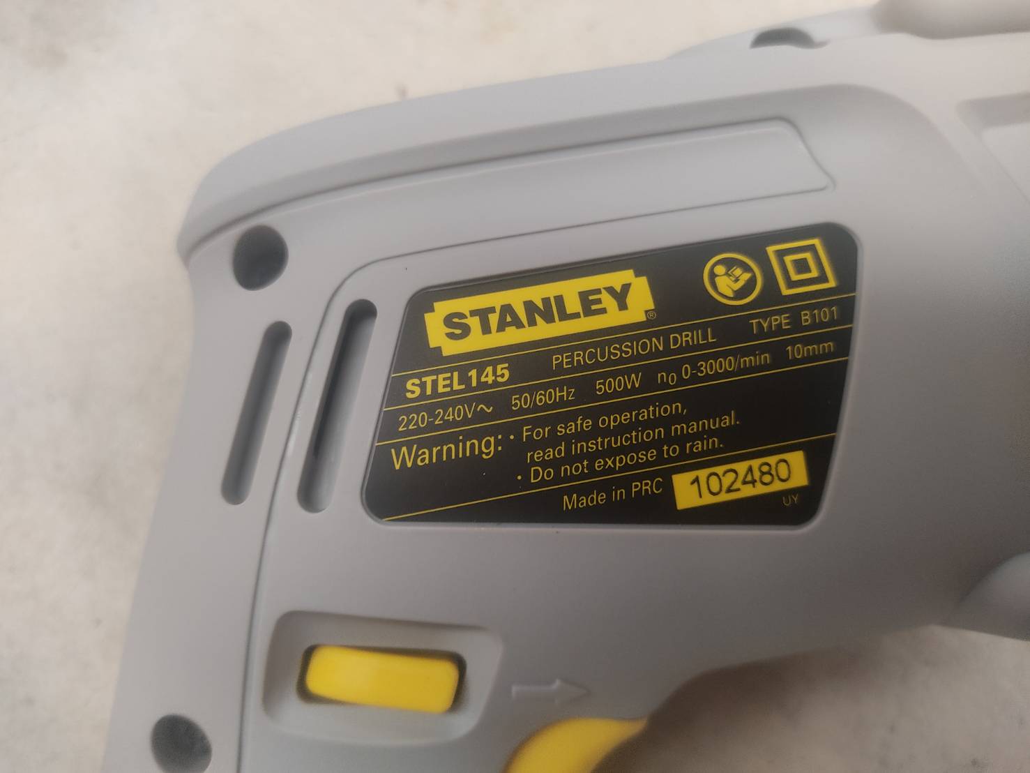 สว่านกระแทก 3/8" STEL145 STANLEY**ฟรีค่าจัดส่ง**