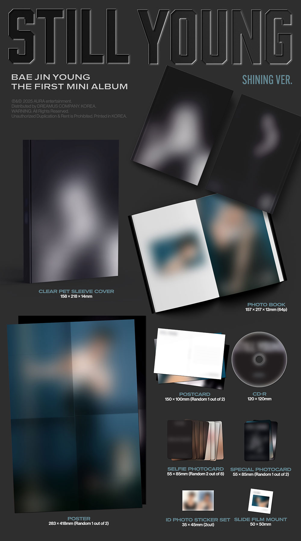 [PRE] BAE JIN YOUNG - 1st Mini Album STILL YOUNG