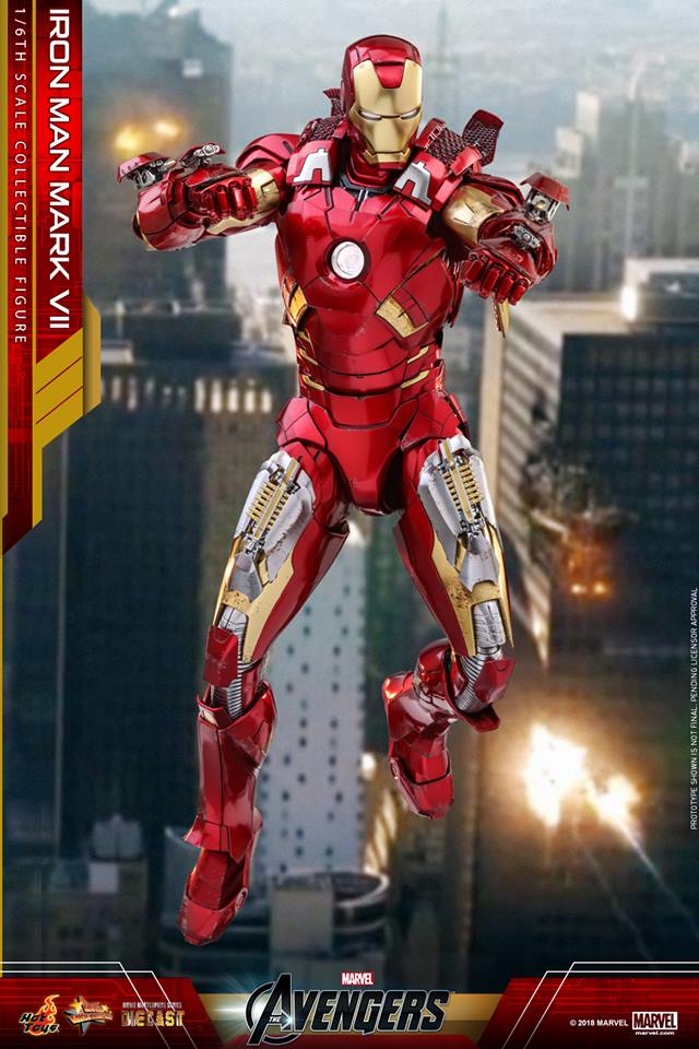 Hot Toys MMS500D27 THE AVENGERS - IRON MAN MARK VII