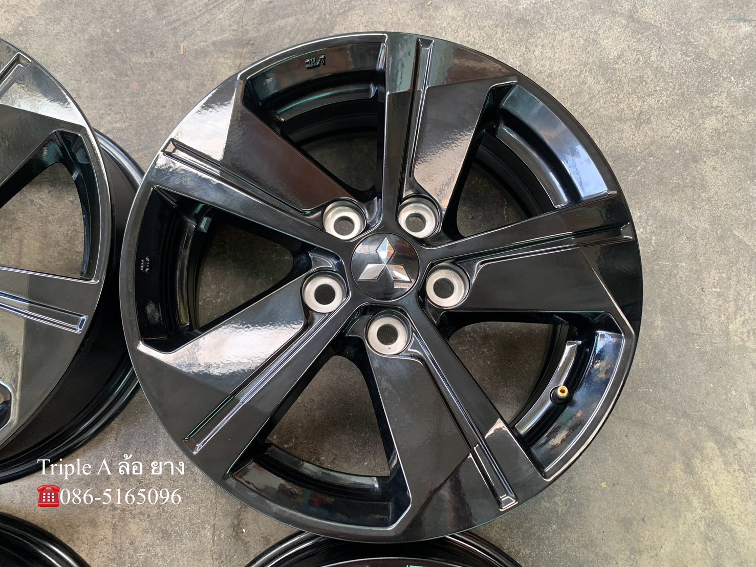✨ล้อแม็กป้ายแดง✨Mitsu Triton Black Edition รุ่นใหม่ ขอบ 16 ดำแท้💯สวยกริ๊บ💖
