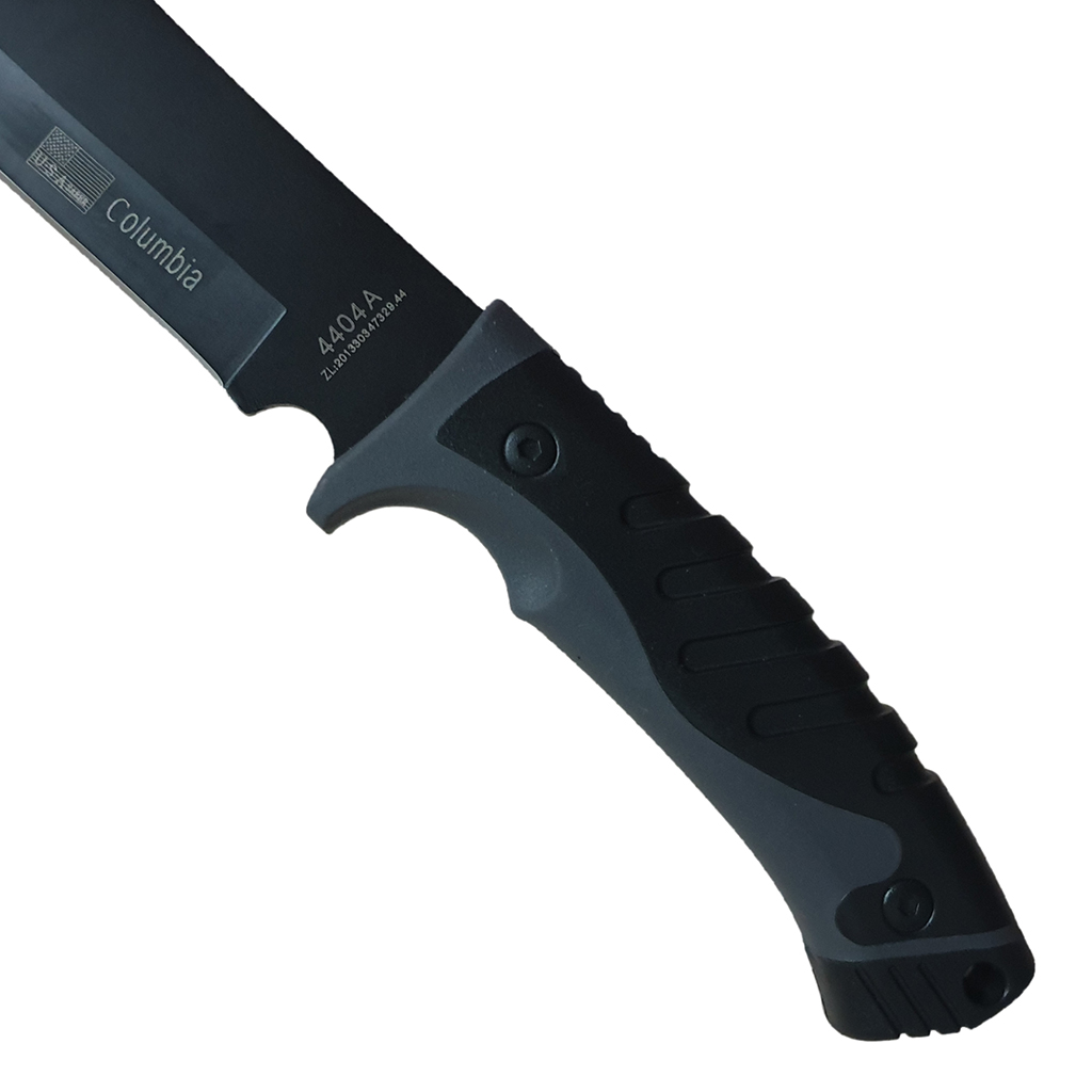 มีดพก มีดใบตาย Columbia 4404A ขนาด 12.8 นิ้ว (32 ซม.) พร้อมซองไนล่อนร้อยเข็มขัดสำหรับเก็บมีด