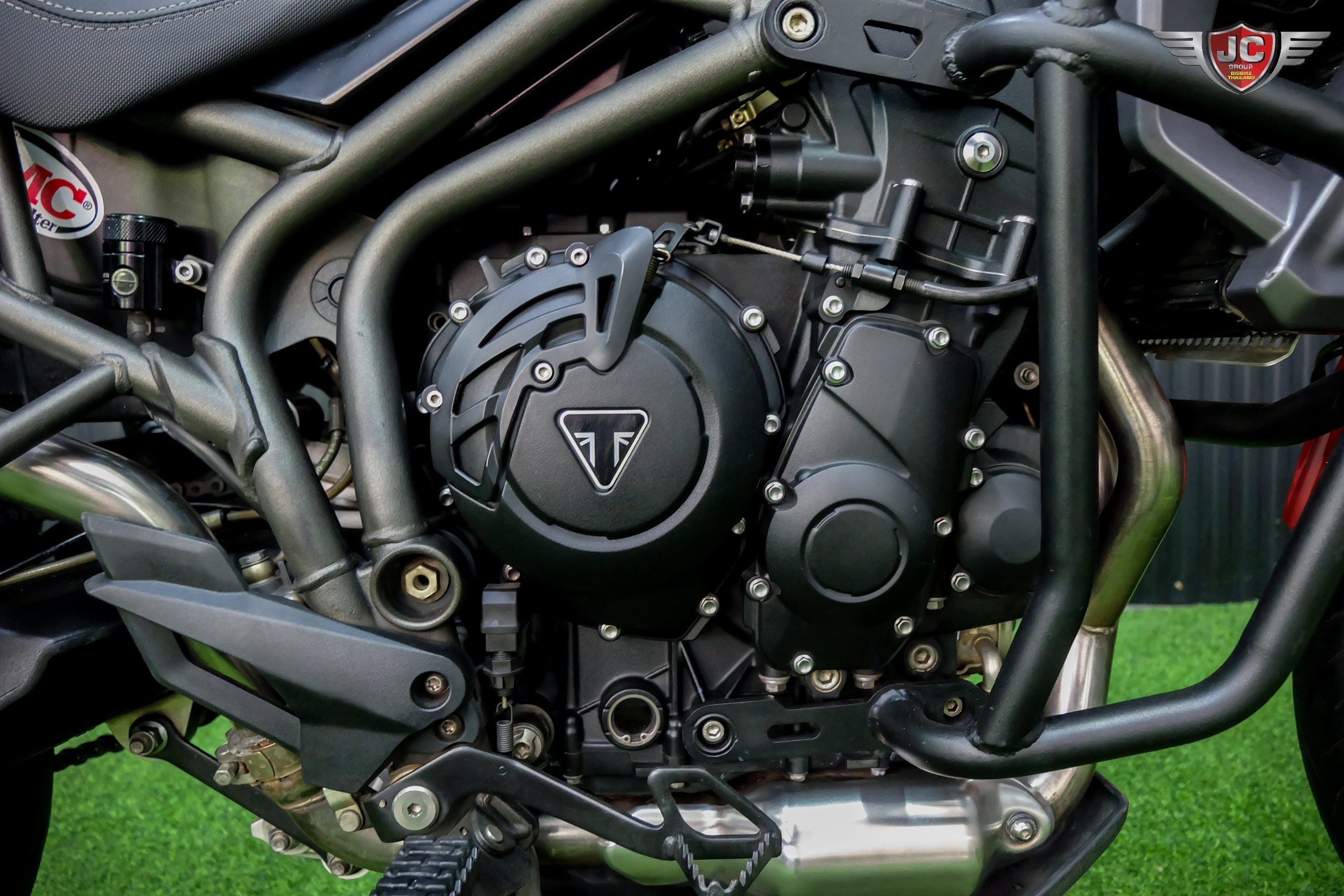 🐯 เสือส้มมาแล้ววว....เอาใจสาย Touring กันหน่อย 🤗 Tiger800XRT จดปี2017 Top สุดในรุ่นล้อแม็ค‼️