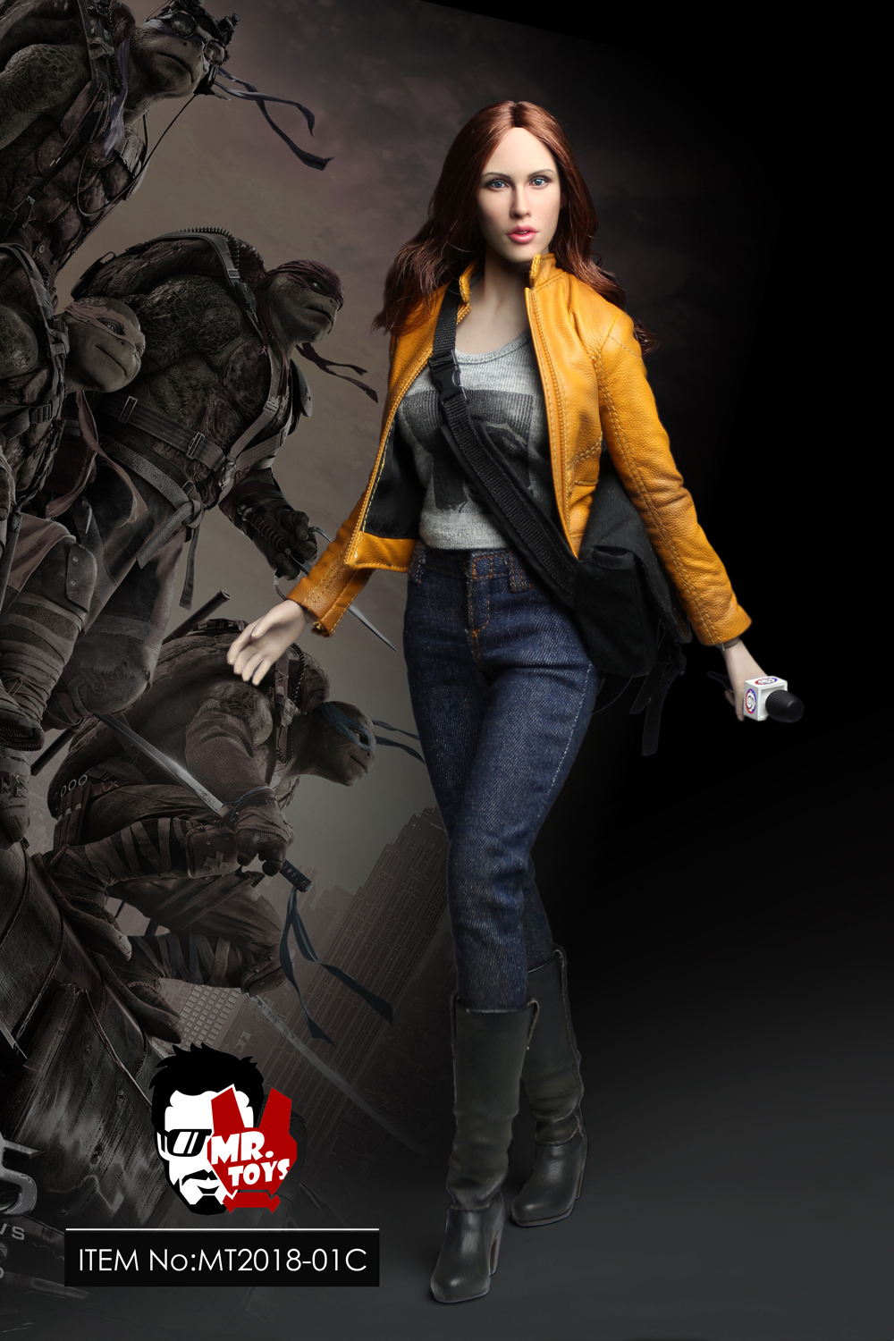 MR.TOYS MT2018-01-C Red Hair Megan Fox set