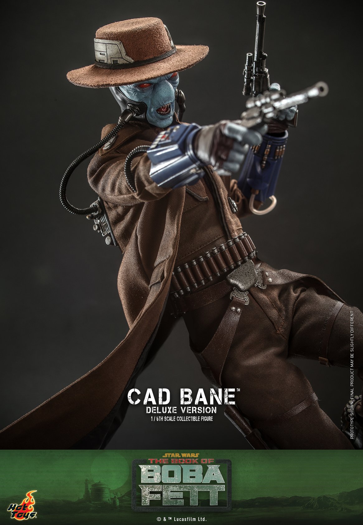 Hot Toys TMS080 1/6 Star Wars: The Book of Boba Fett™ - Cad Bane™ (Deluxe Version)