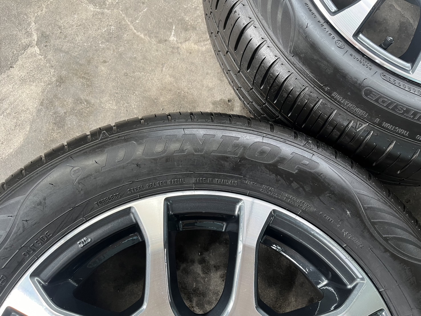 ✨ล้อแม็กพร้อมยาง 5รู114✨Suzuki XL7 ขอบ 16 เทาหน้าเงา💖สวยกริ๊บ💖