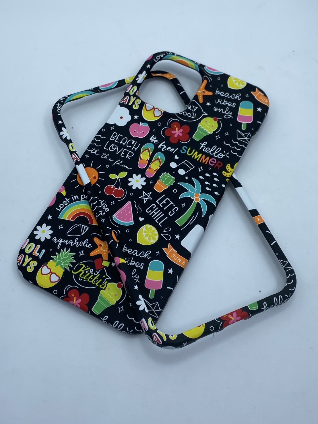 เคสคูทิส(Kutis)เคสไอโฟน12PROMAX(ลายHello Summer)มาใหม่ เคสประกบหน้า-หลัง เคสเรืองแสง เคสลายวินเทจ ร้านSuperhero Klongthom