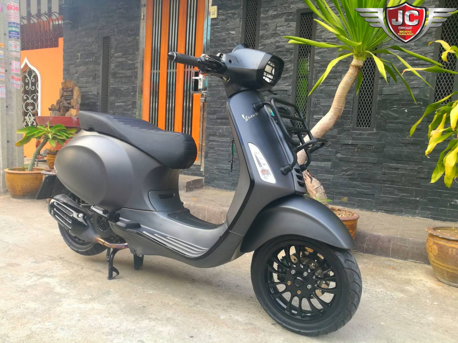 รถบ้านมือเดียวแท้ Vespa Sprint 150 ABS เครื่องรุ่นใหม่ i-get 2018แท้