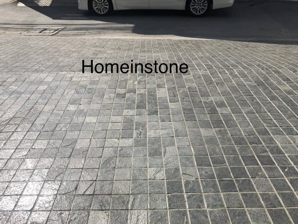 หินธรรมชาติ ซิลเวอร์ เกรย์ พร้อมส่ง