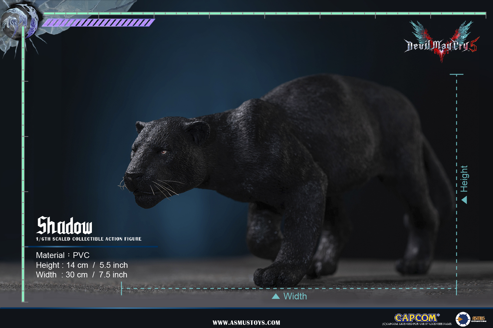 Asmus Toys DMC501LUX 1/6 Devil May Cry 5 - V (Luxury Edition)