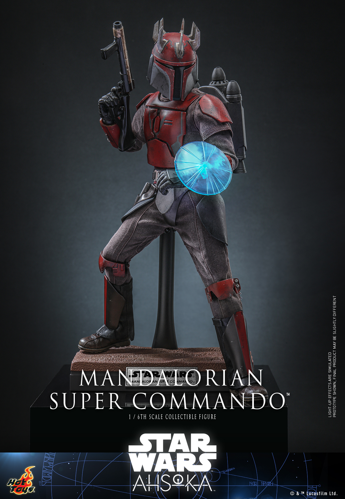 Hot Toys TMS127 1/6 Star Wars: Ahsoka™ - Mandalorian Super Commando™
