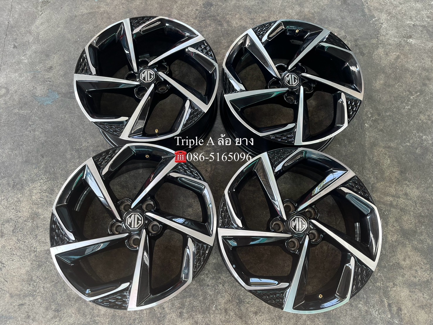 ✨ล้อแม็ก 5รู112✨MG5 ตัวท็อป ขอบ 17
