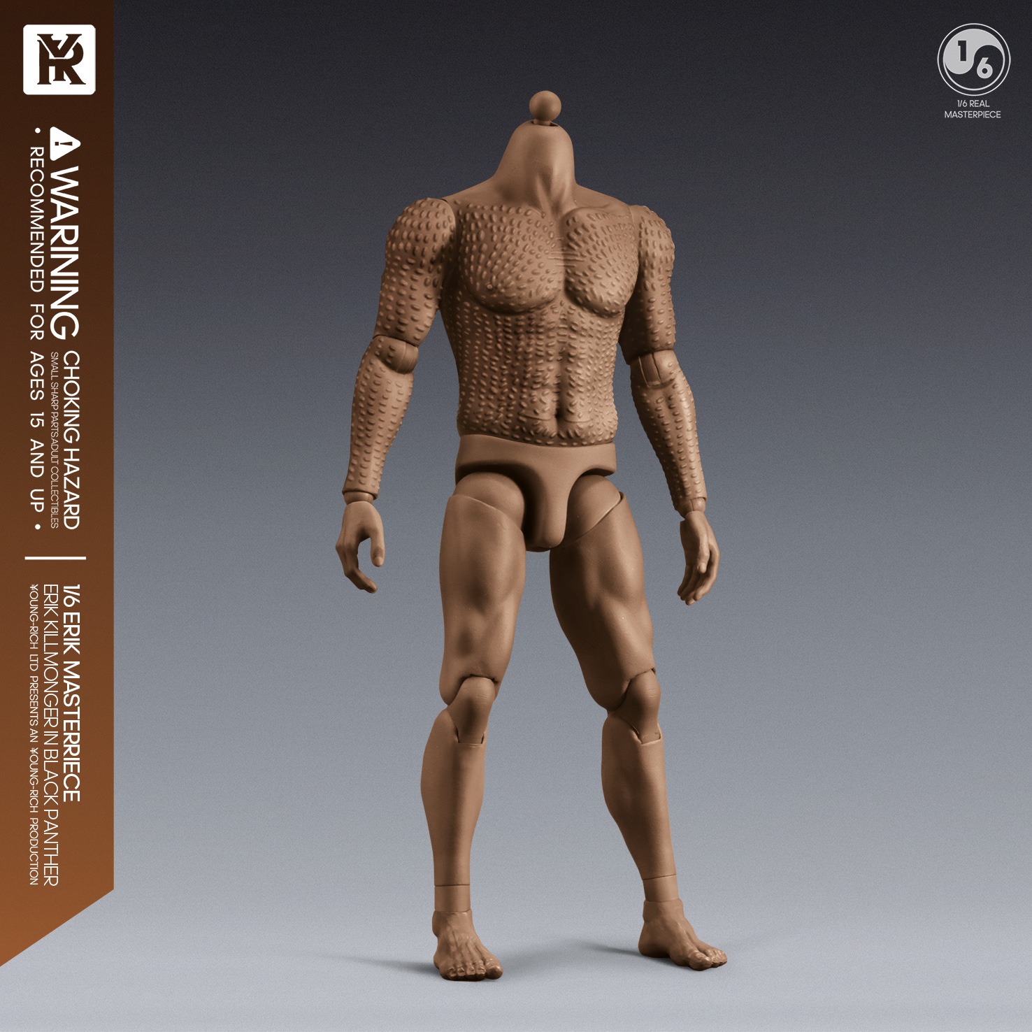 Young Rich Toys YR012-B 1/6 Black Panther - Erik Killmonger (Accessories Package)
