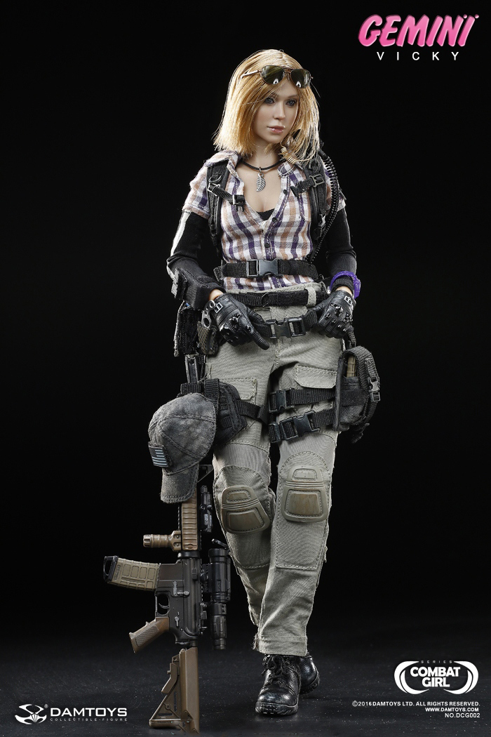 DAMTOYS 16 COMBAT GIRL Series - DCG002 Gemini Vicky