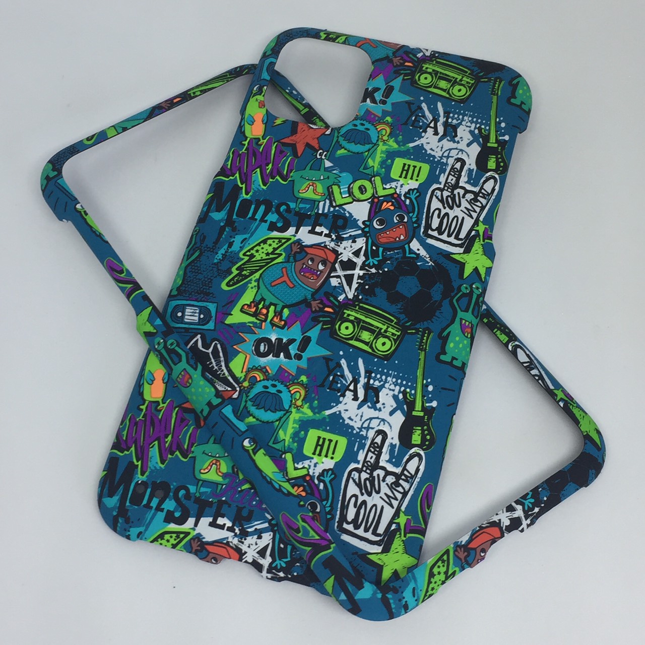 เคสคูทิสKutisไอโฟน11Max(ลายMonster)มาใหม่ เคสประกบหน้า-หลัง เคสเรืองแสง เคสลายวินเทจ ร้านSuperhero KLongthom