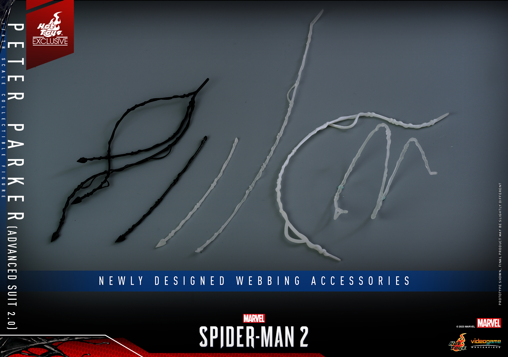 Hot Toys VGM54 1/6 Marvel's Spider-Man 2 - Peter Parker (Advanced Suit 2.0)