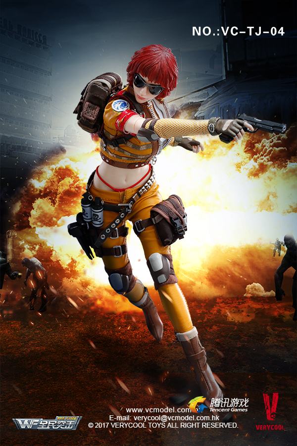 VERYCOOL VC-TJ-04 Wefire Of Tencent Game Fourth Bomb: Female Mercenary - Heart King