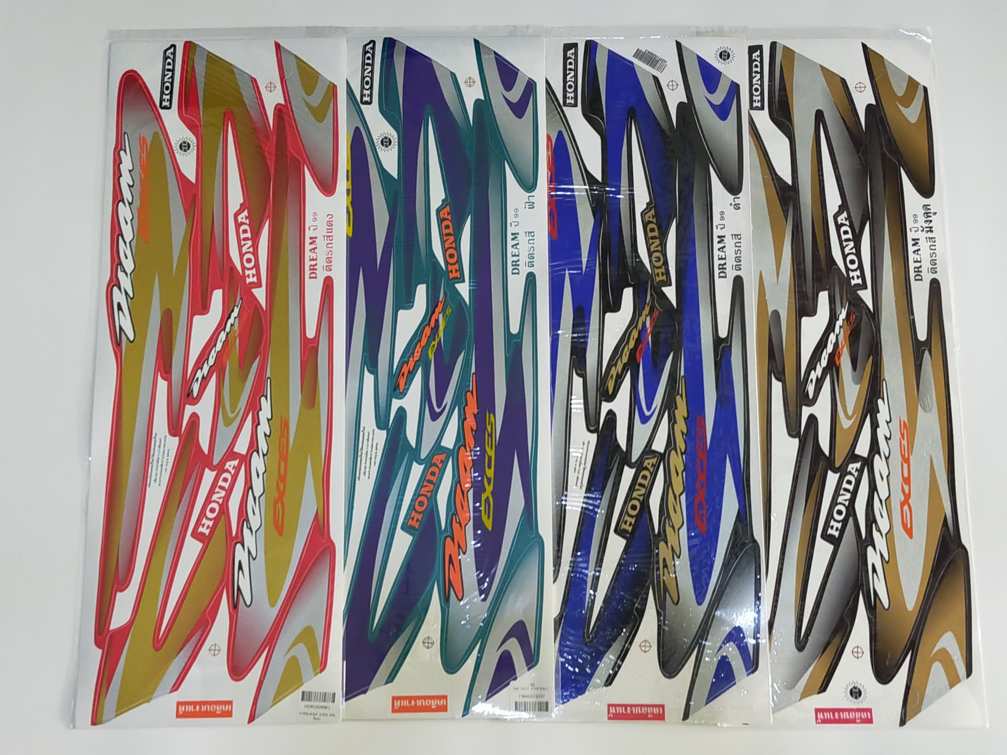 สติ๊กเกอร์ ดรีมexces ดรีม99 ปี97-2002