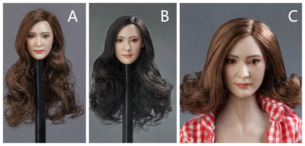 GACTOYS GC014 Asian beauty headsculpt
