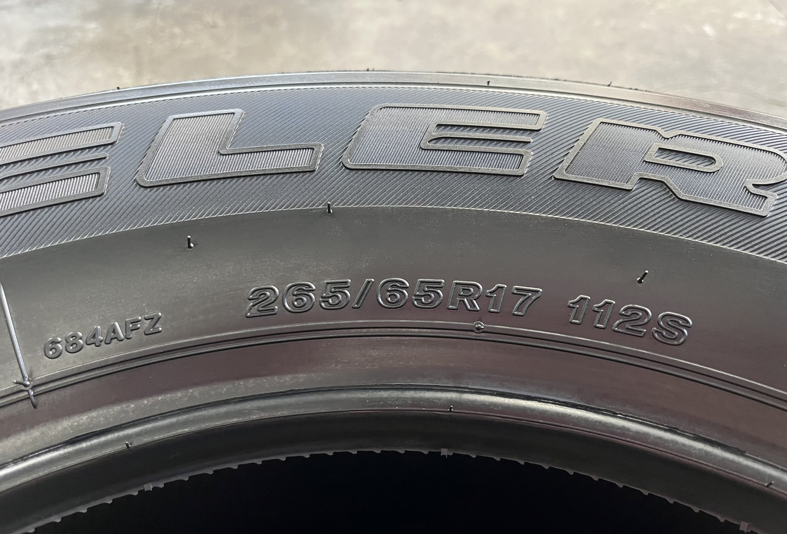 ♨️ปี 24♨️✨ยางใหม่💯265-65-17 Bridgestone🚘เหมาะสำหรับ รถกระบะตัวสูง และ SUV ทุกรุ่น