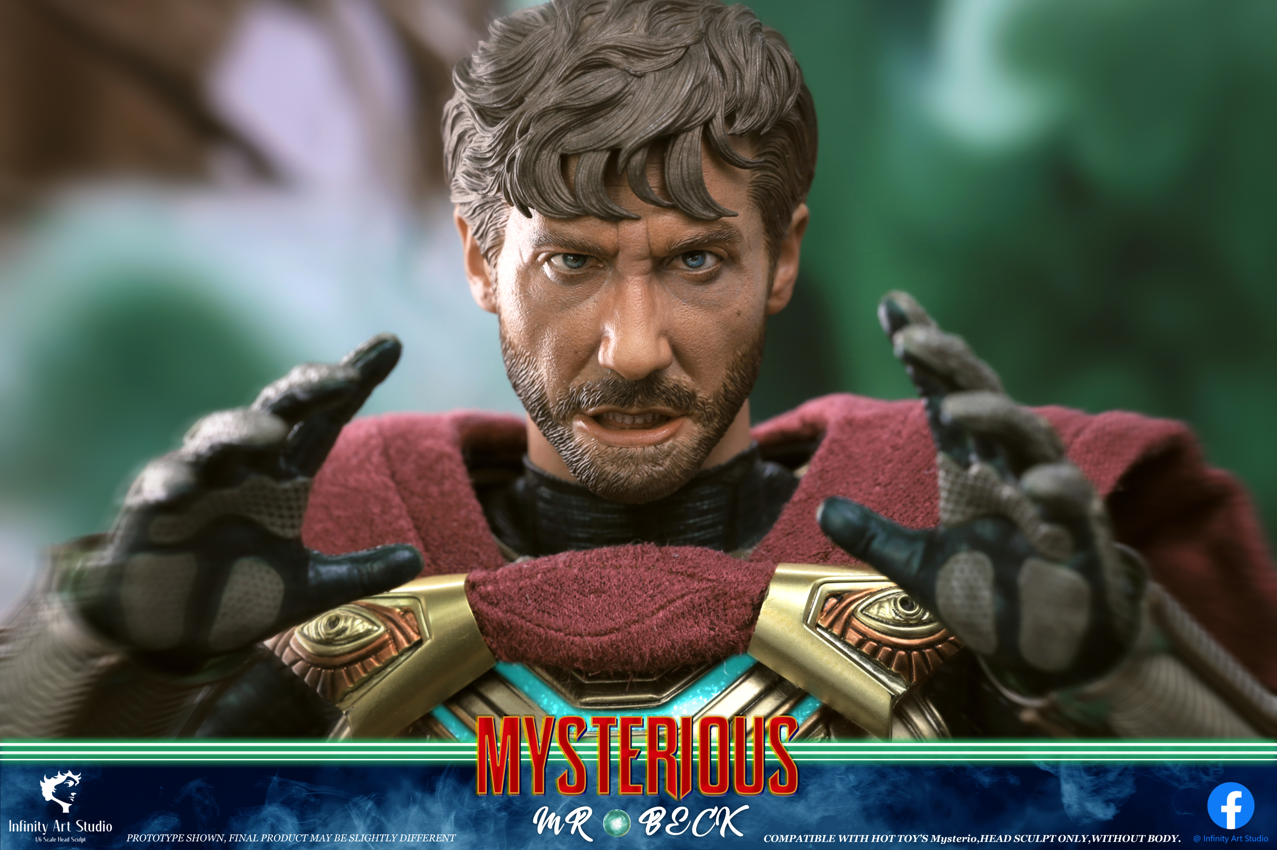 Infinity Art Studio (IAS) HS02 1/6 MR.Beck (Headsculpt Fighting Version)