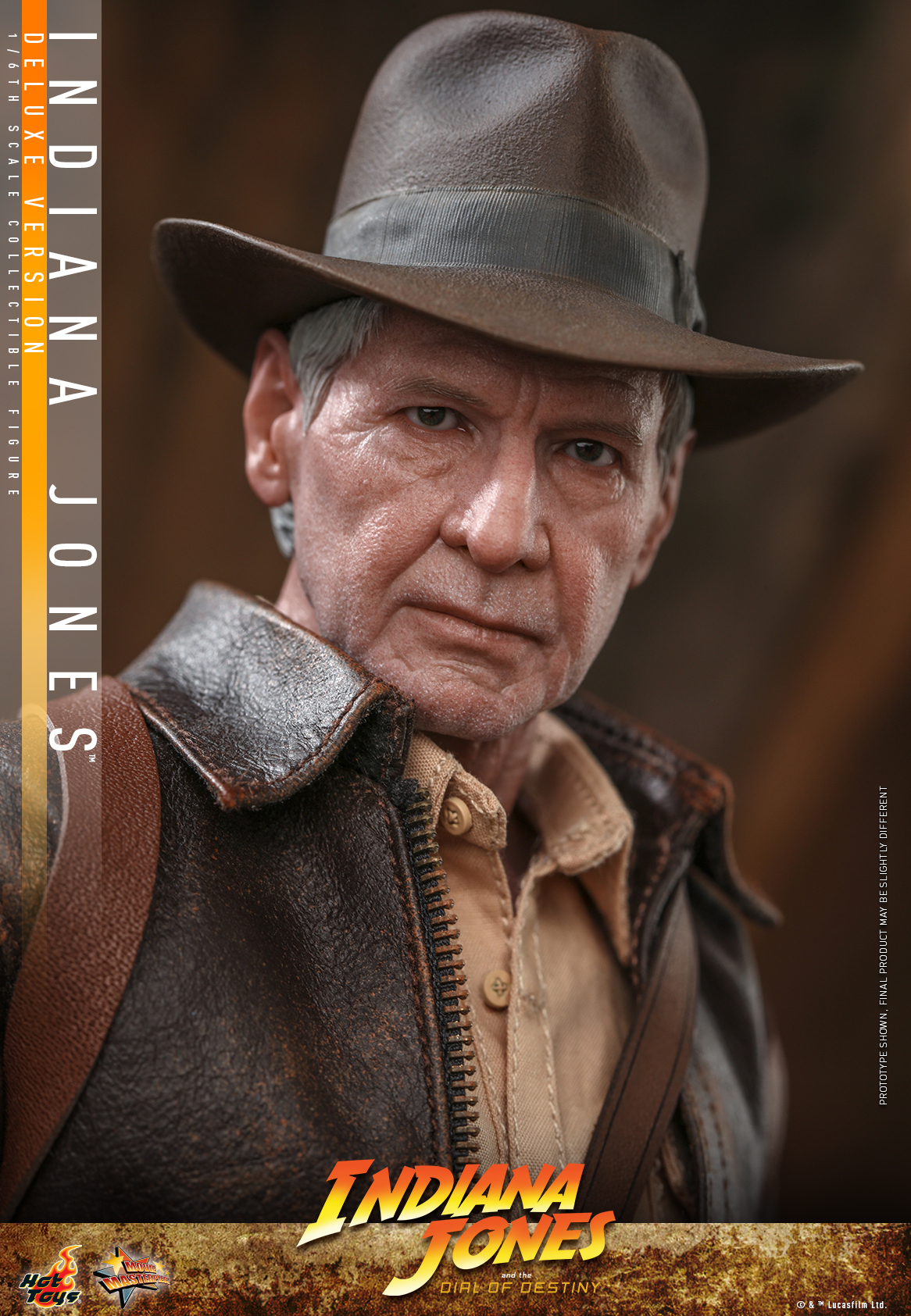 Hot Toys MMS717 1/6 Indiana Jones and the Dial of Destiny - Indiana Jones (Deluxe Version)