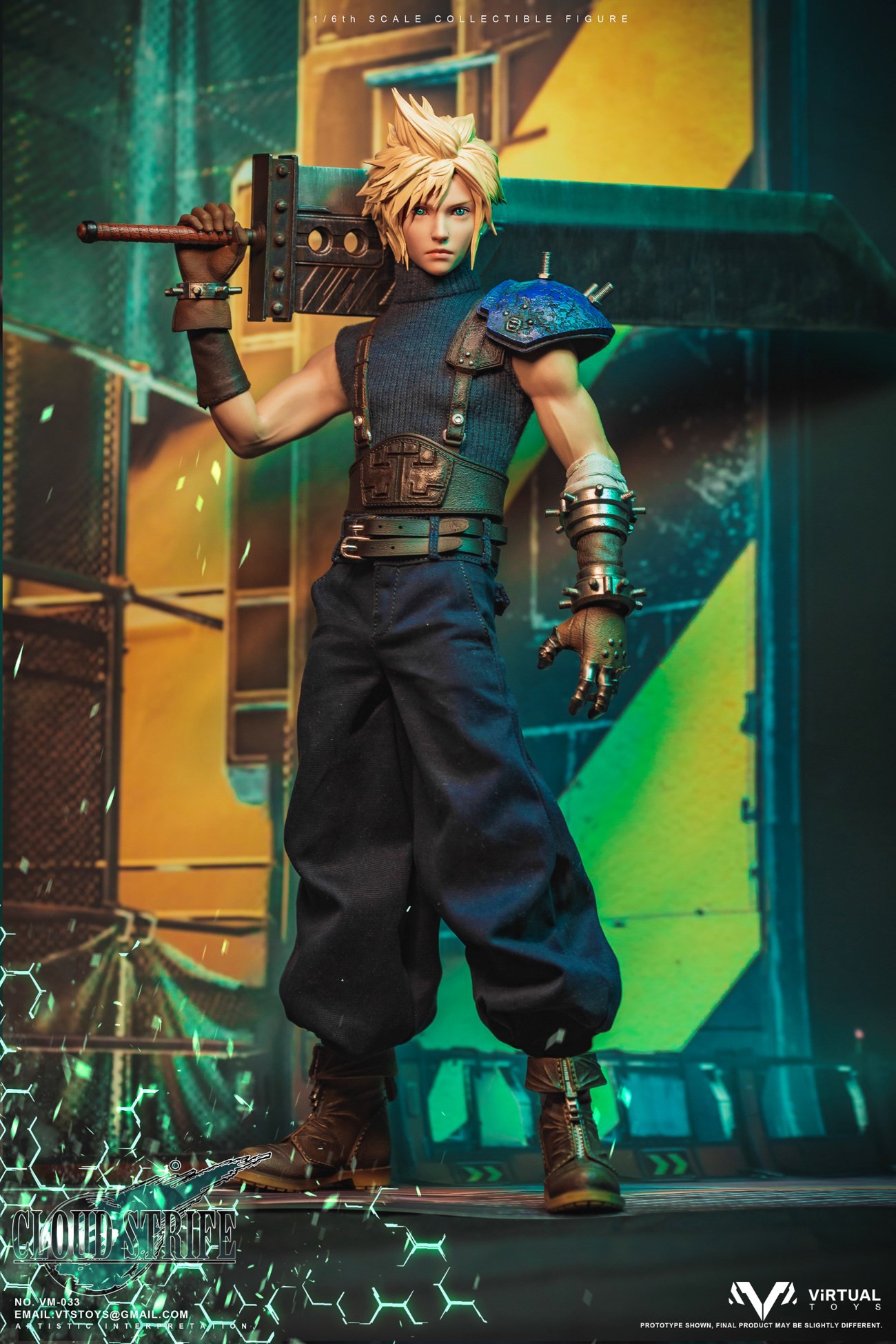 VTSTOYS VM-033S 1/6 FORMER 1st CLASS SOLDIER - CLOUD STRIFE (Standard Edition)
