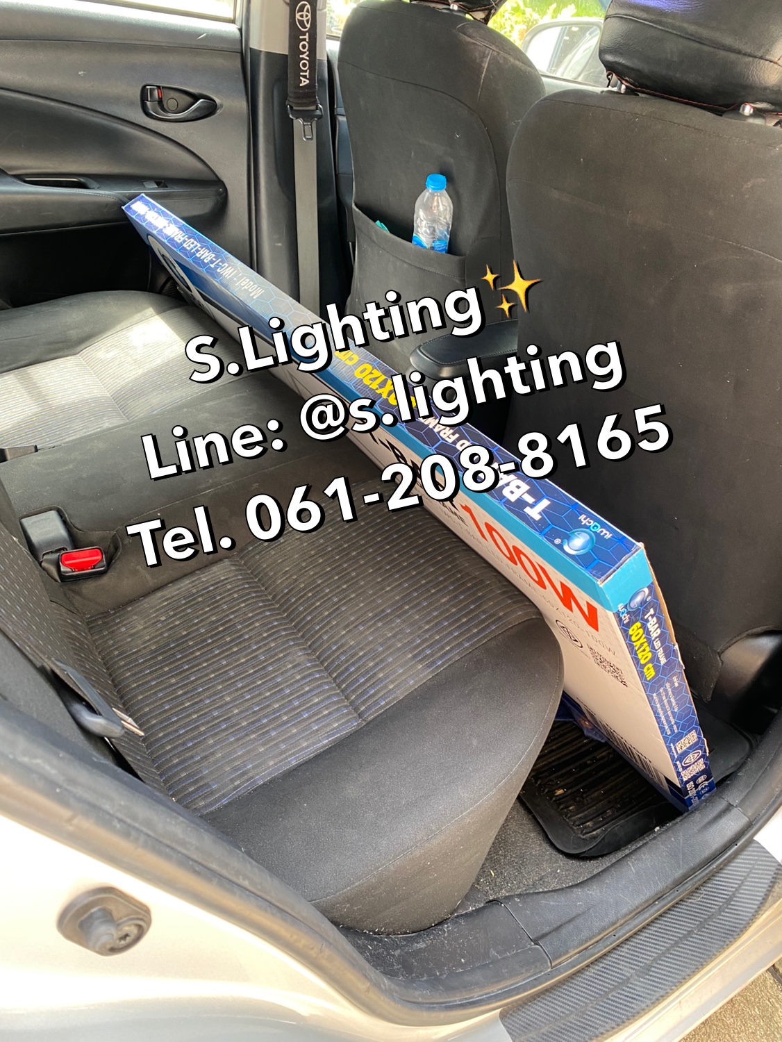 โคมติดลอย PANEL LED 100w (60x120cm.) แสงขาว