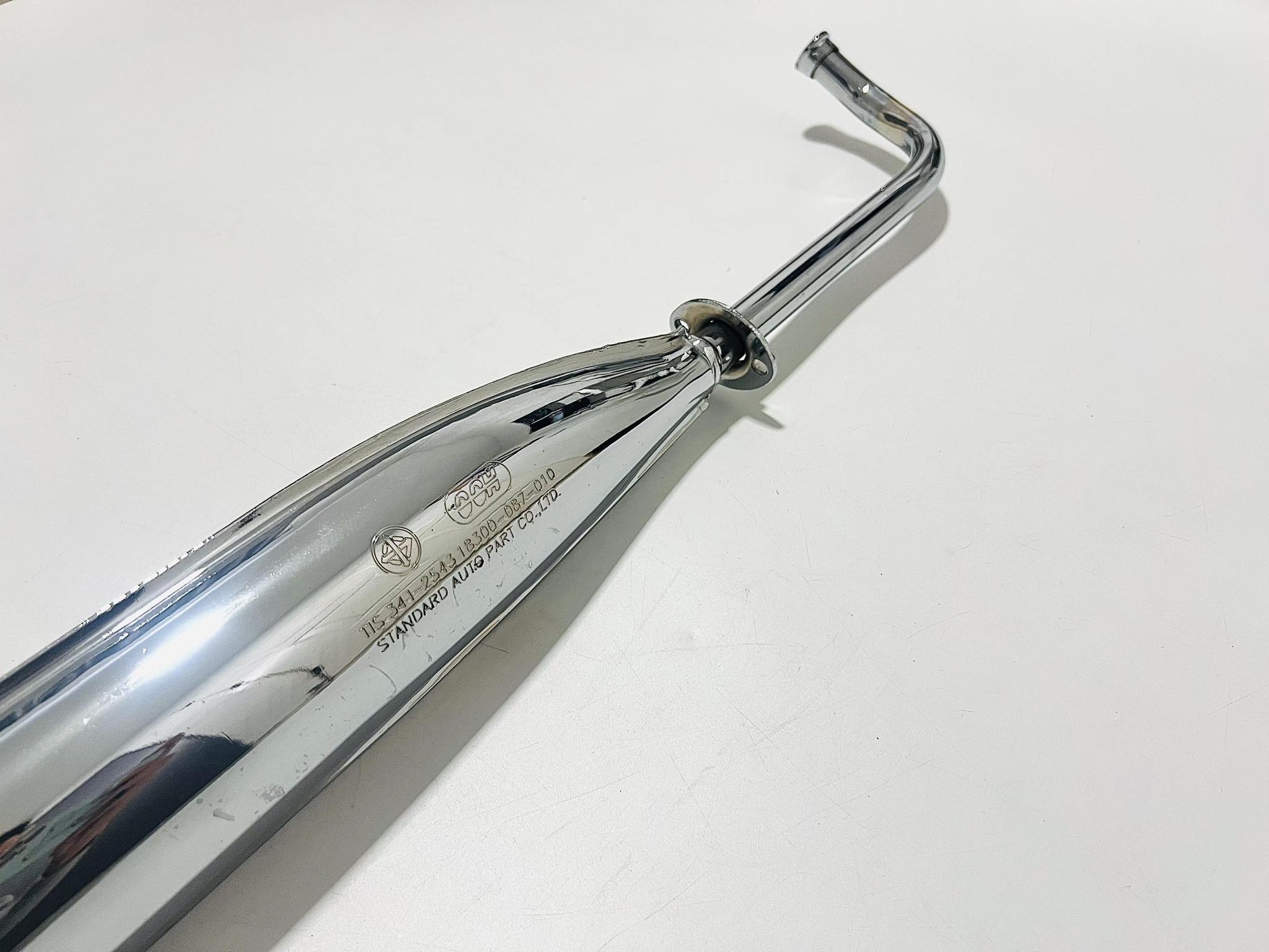 ท่อเดิมมอเตอร์ไซด์ซี 70 แถมฟรีปะเก็นคอท่อ นบ