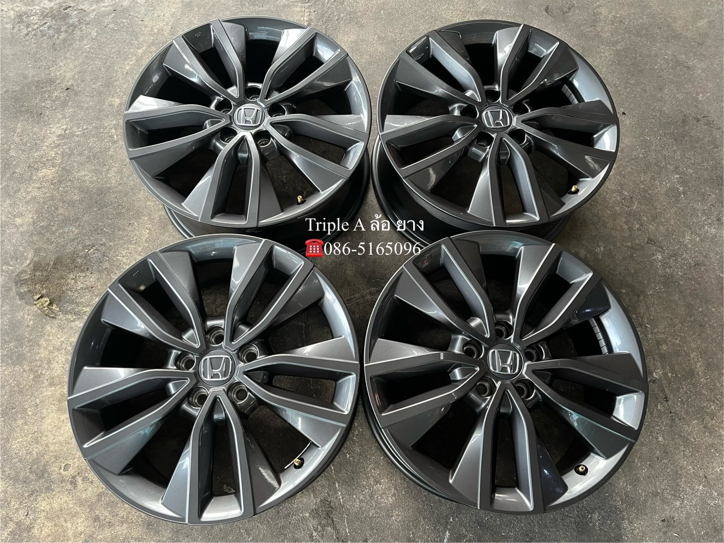 ✨ล้อแม็กป้ายแดง 5รู114✨Honda HRV RS รุ่นใหม่ ขอบ 18💖ใหม่กริ๊บ💖