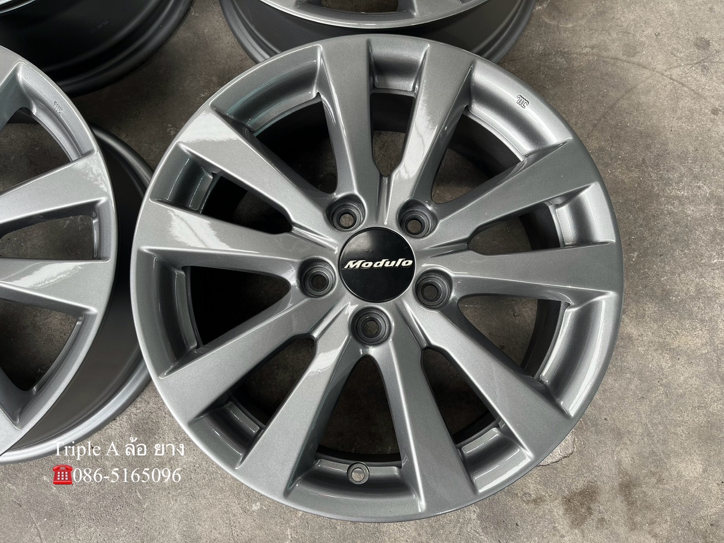 ✨ล้อแม็ก✨Honda Civic Modulo ขอบ 16 สีเทา💖สวยกริ๊บ💖