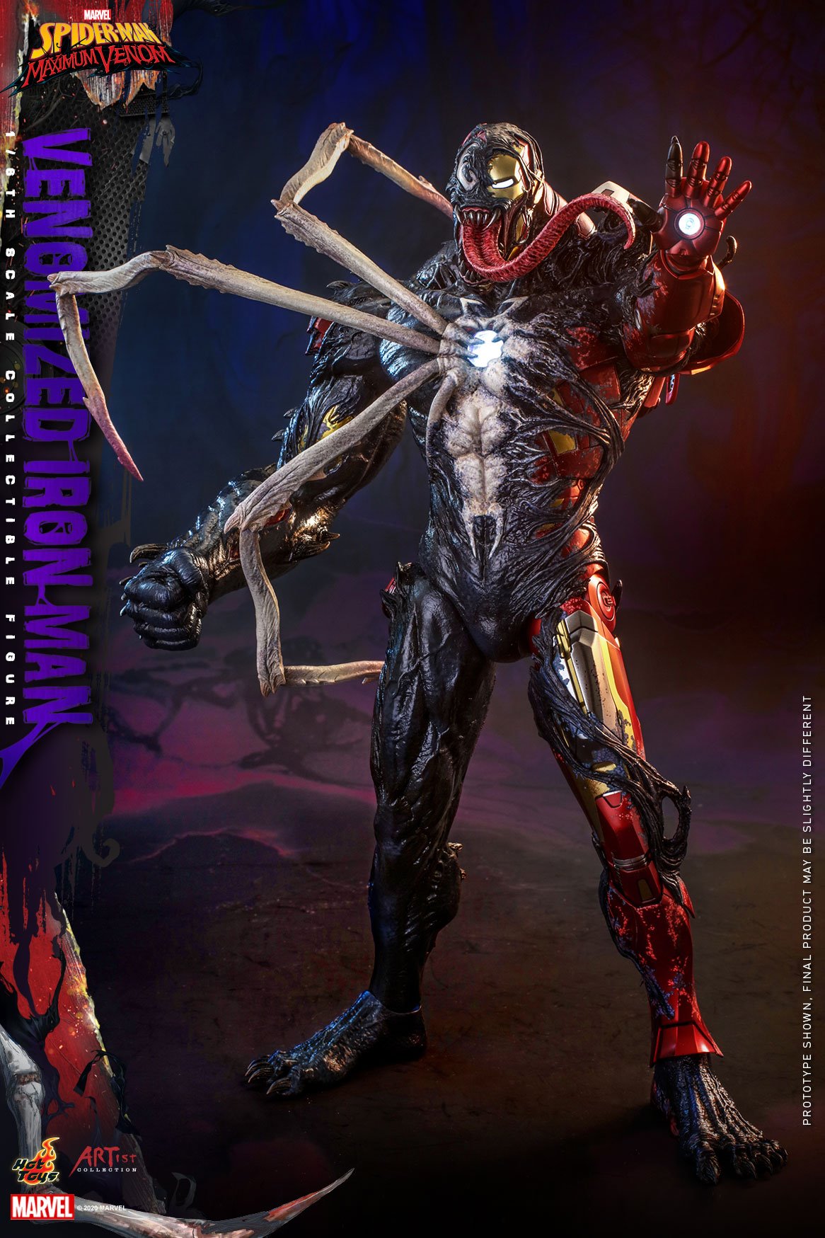 Hot Toys AC04 1/6 Marvel's Spider-Man: Maximum Venom - Venomized Iron Man