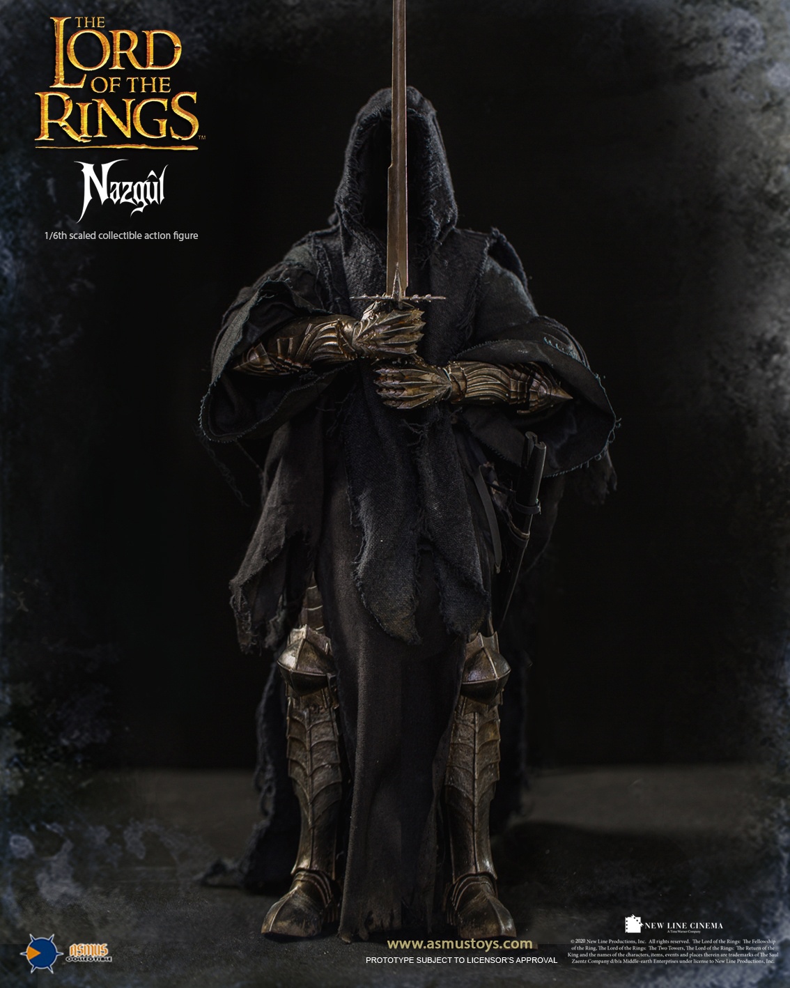 Asmus Toys LOTR005V2 1/6 The Lord of The Rings - Nazgûl