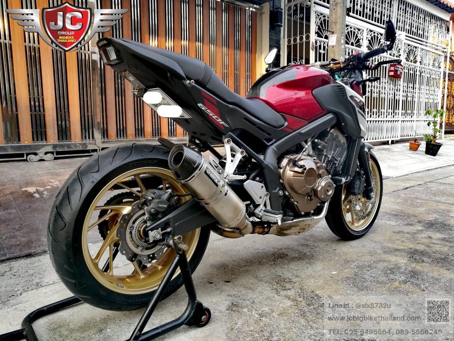 CB650Fจดทะเบียนปี2018แท้ แต่งสวยโดนใจ ไมล์แท้หมื่นหน่อยๆ