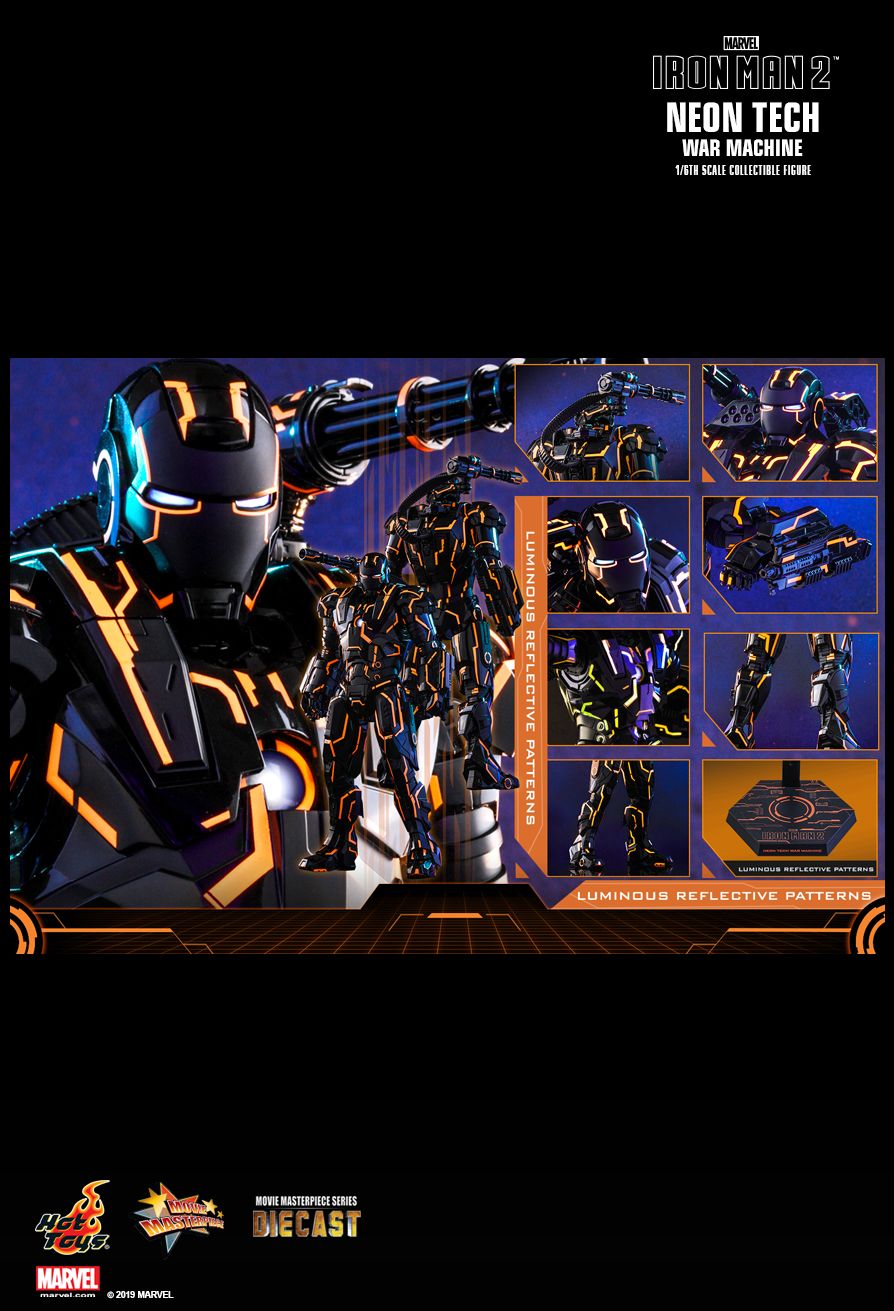 Hot Toys MMS553D35 IRON MAN 2 - NEON TECH WAR MACHINE