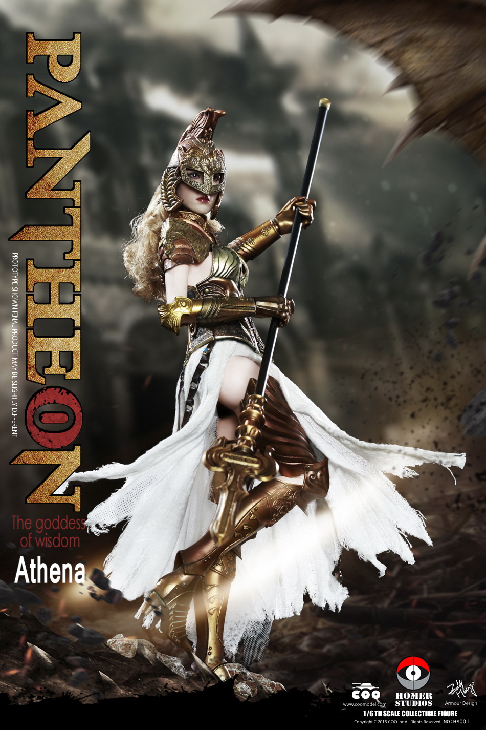 COOMODEL X HOMER HS001 PANTHEON - ATHENA